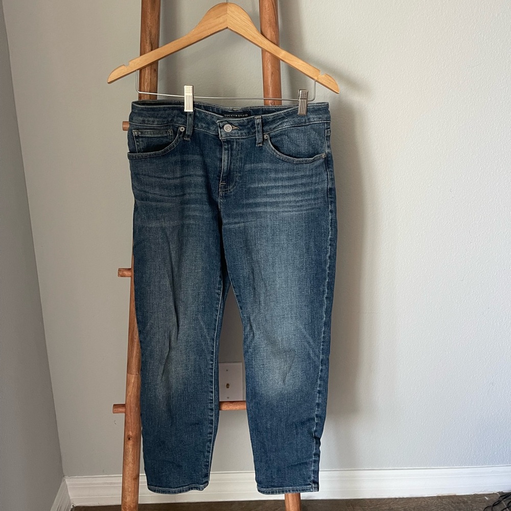 Lucky Jeans Lowrise Lolita Cropped Jeans Size 10/30